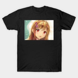 Blonde anime girl T-Shirt